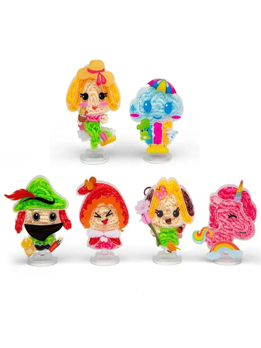 Набор сказочных фигурок Loomies Rainbow Loom — изображение 3 из 9, мульти