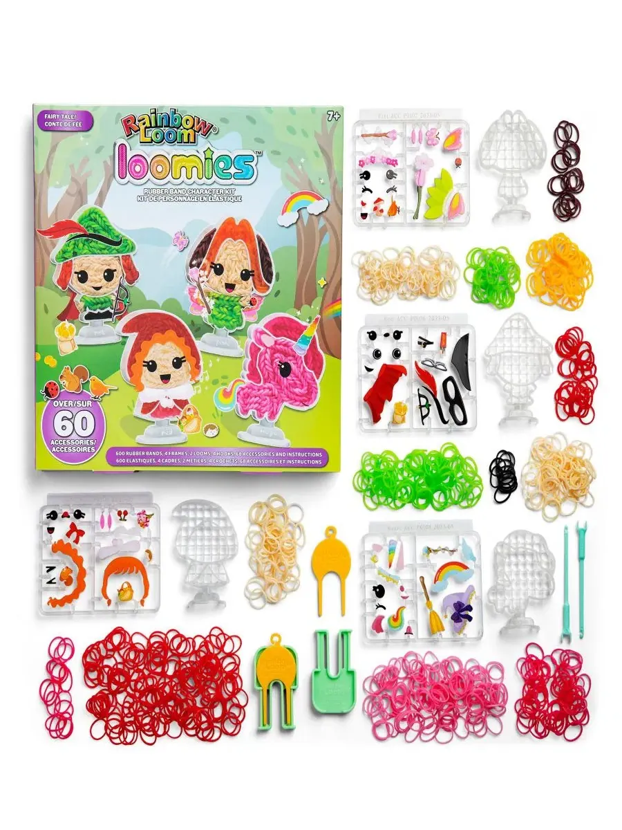 Набор сказочных фигурок Loomies Rainbow Loom — изображение 5 из 9, мульти