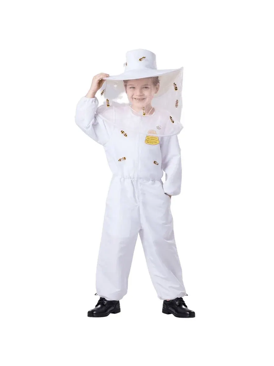Костюм пасечника с вуалью, с аппликациями пчел Dress Up America
