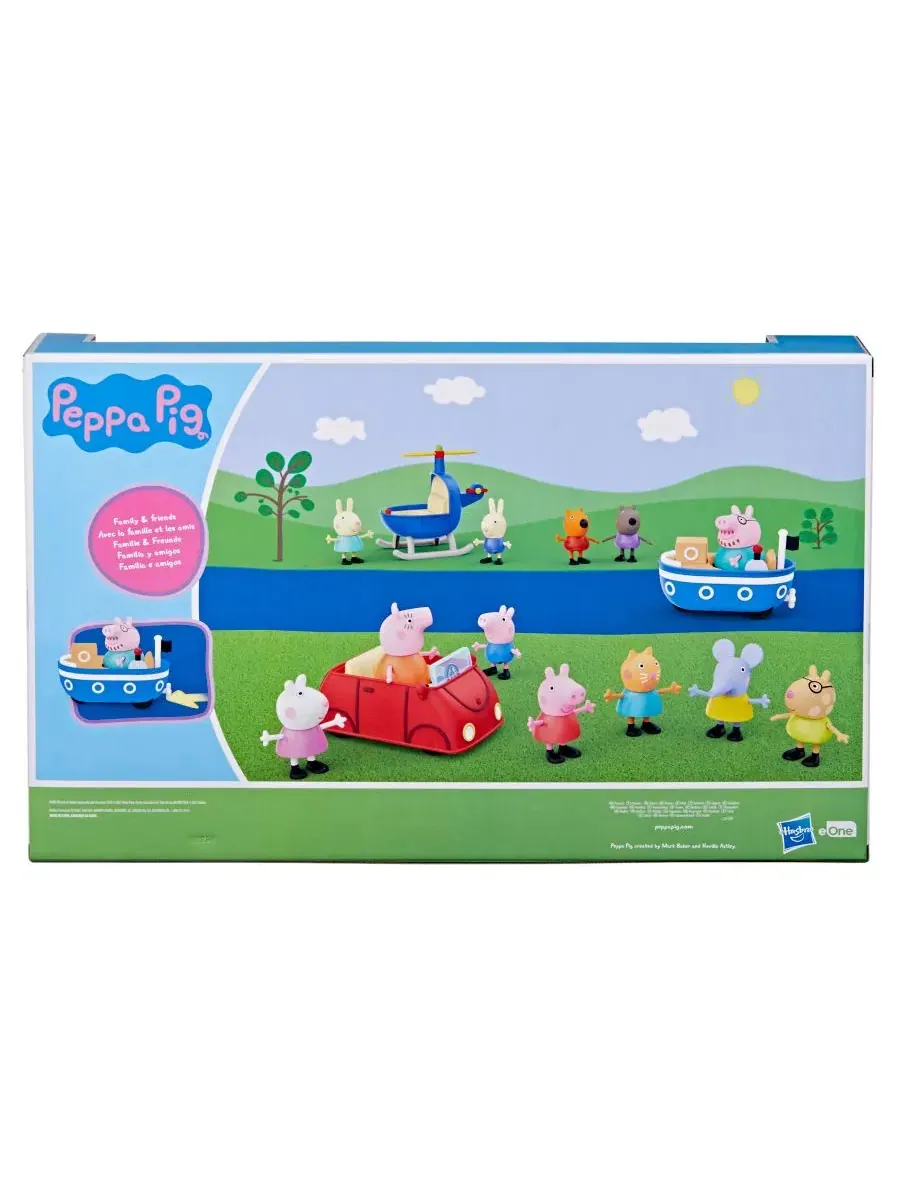 Игровой набор с фигурками и транспортом Away We Go with Peppa Peppa Pig — изображение 4 из 4, нет цвета