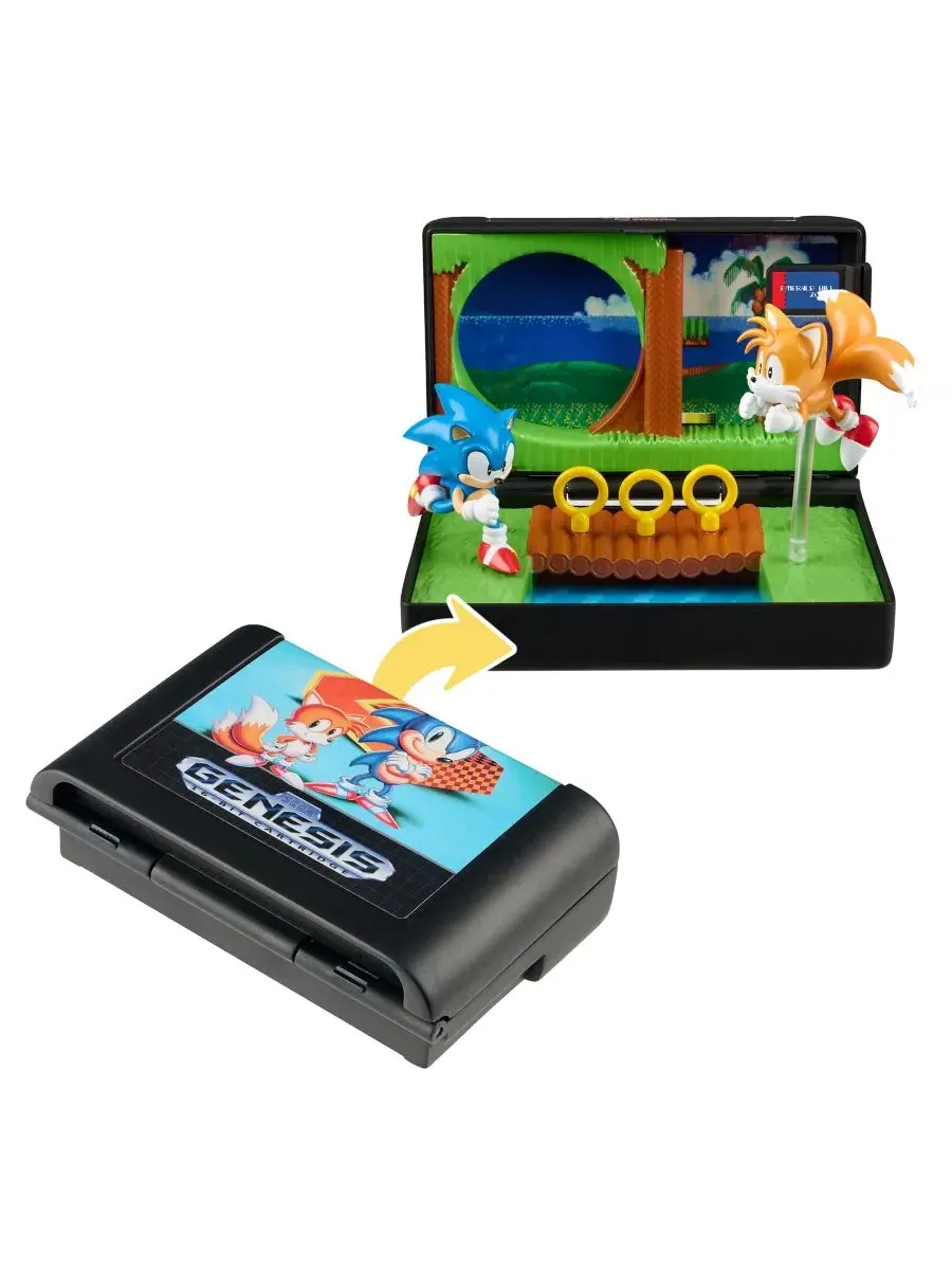 Игровой набор-диорама Console Heroes SEGA Sonic 2 Hedgehog Wilder Toys — изображение 3 из 5, нет цвета