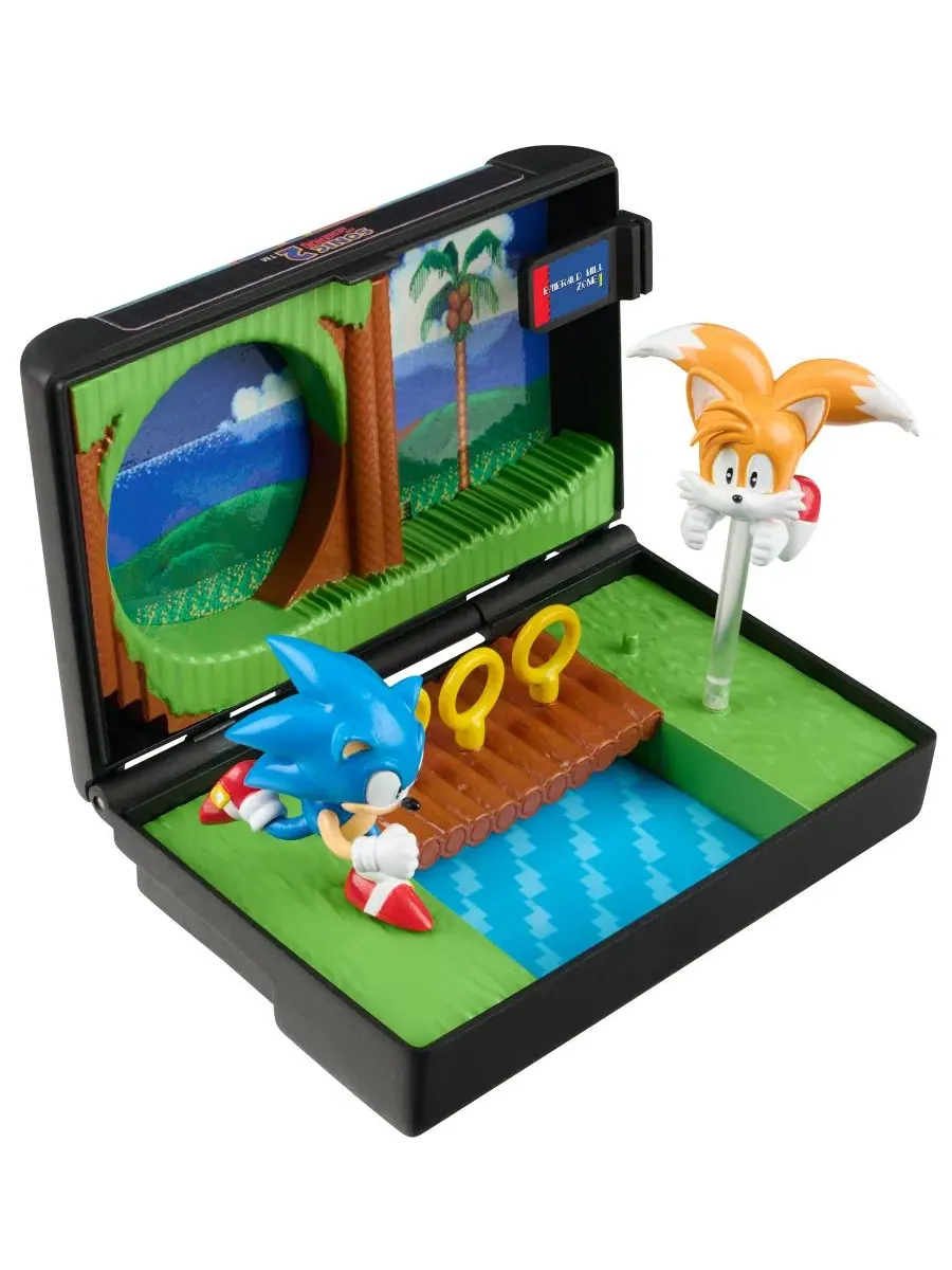 Игровой набор-диорама Console Heroes SEGA Sonic 2 Hedgehog Wilder Toys — изображение 4 из 5, нет цвета