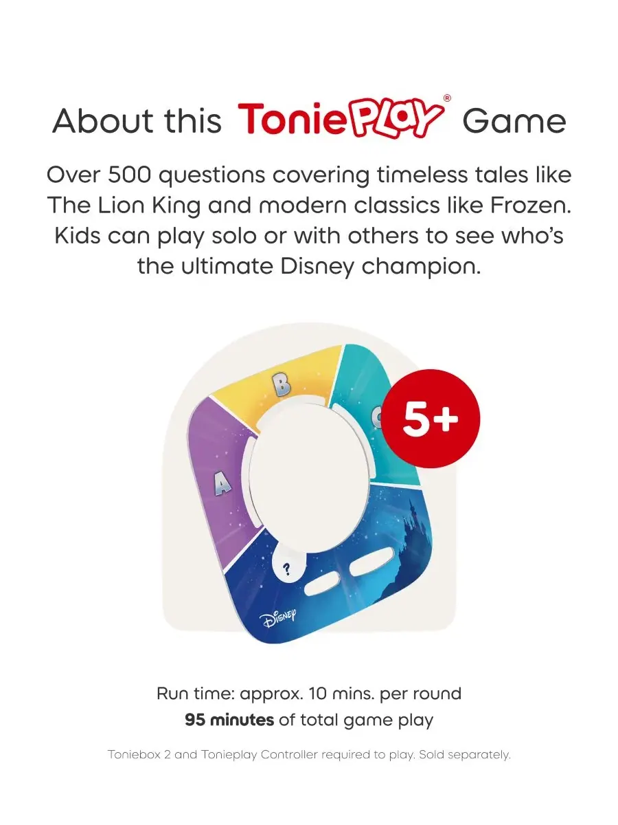 Настольная игра Tonieplay Disney Quiz Kingdom Tonies — изображение 8 из 8, нет цвета
