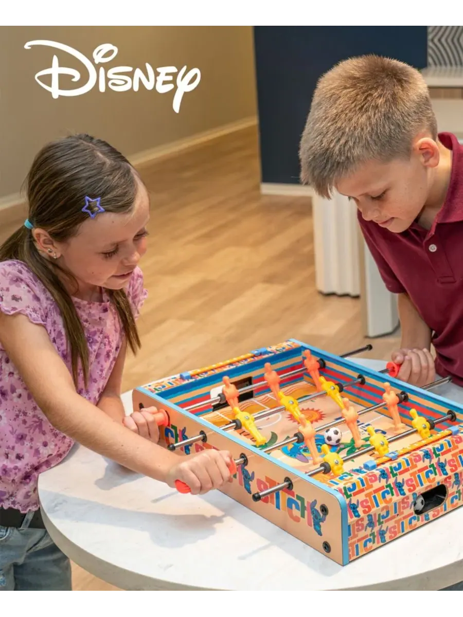 Настольный футбол с принтом Stitch World Tech Toys — изображение 2 из 7, нет цвета