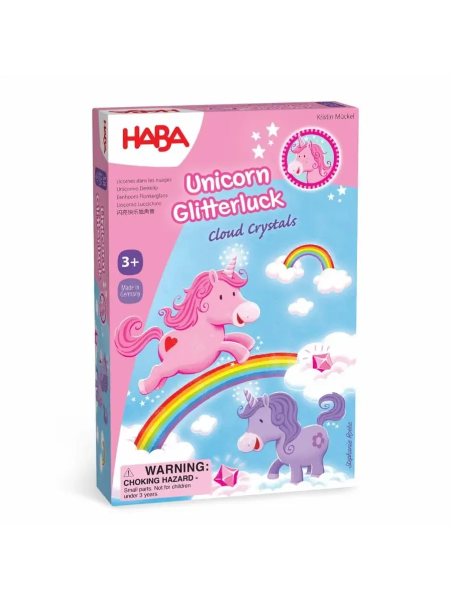 Настольная игра Unicorn Glitterluck Cloud Crystals Haba