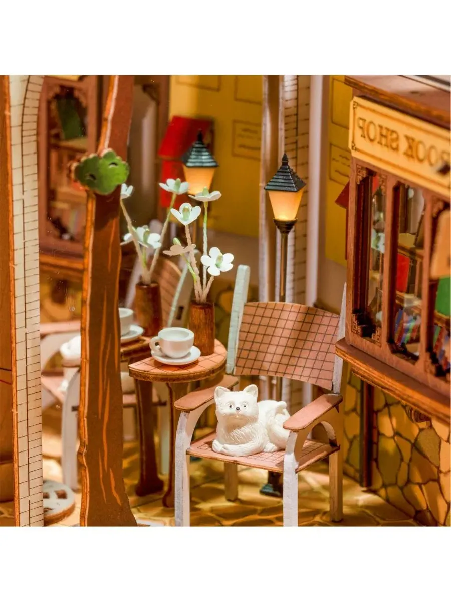 3D-пазл, деревянная модель для сборки, набор для самостоятельного изготовления, кукольный домик — изображение 4 из 5