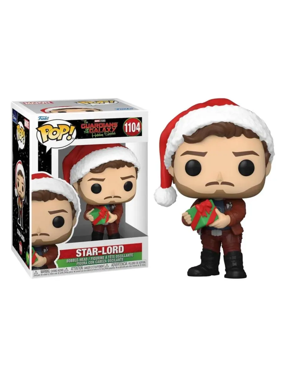 Фигурка Marvel Guardians of Galaxy POP, Holiday Star Lord Funko