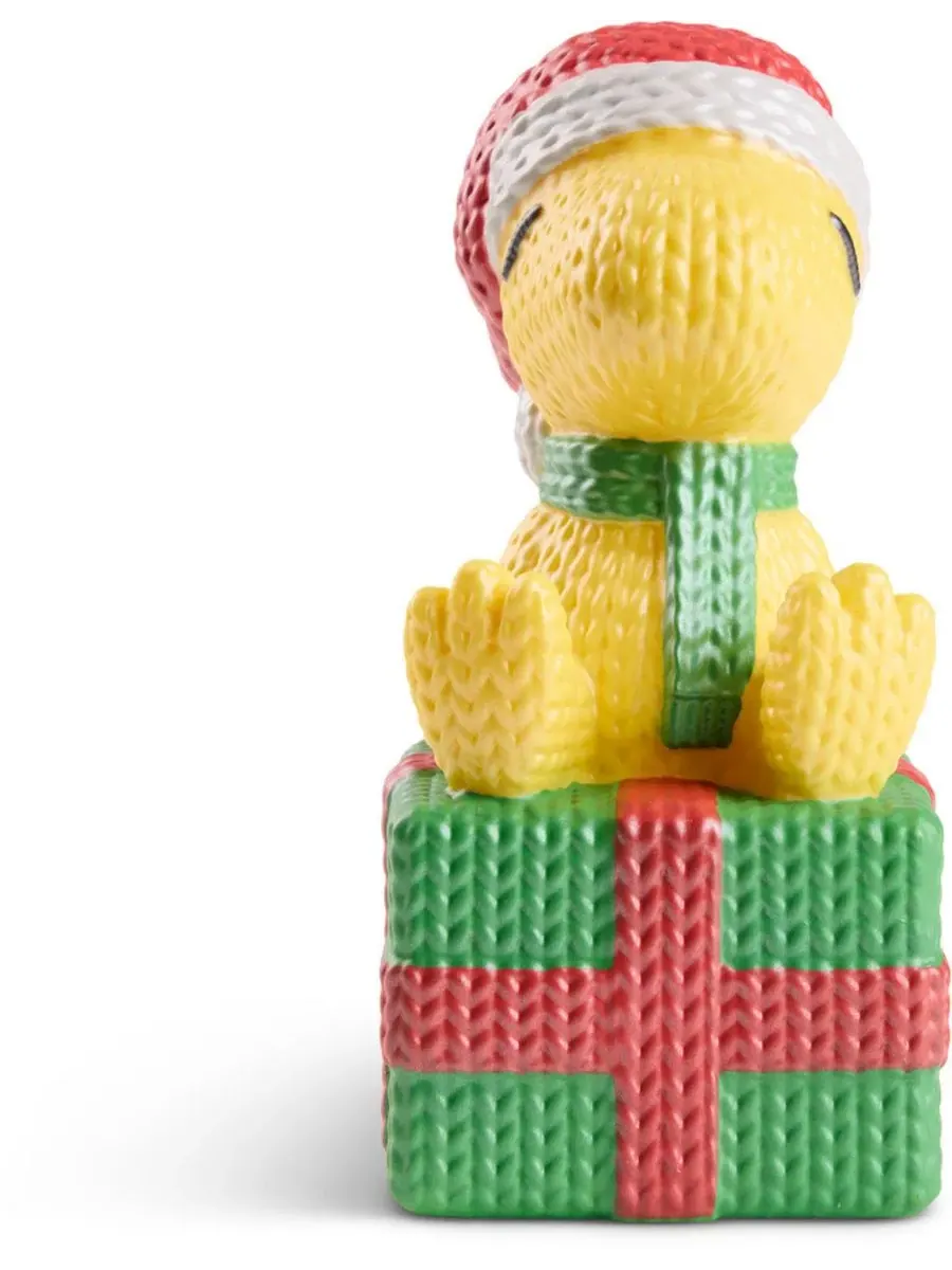 Фигурка Peanuts - Вудсток № 412 (Металлическое Рождество) Handmade By Robots