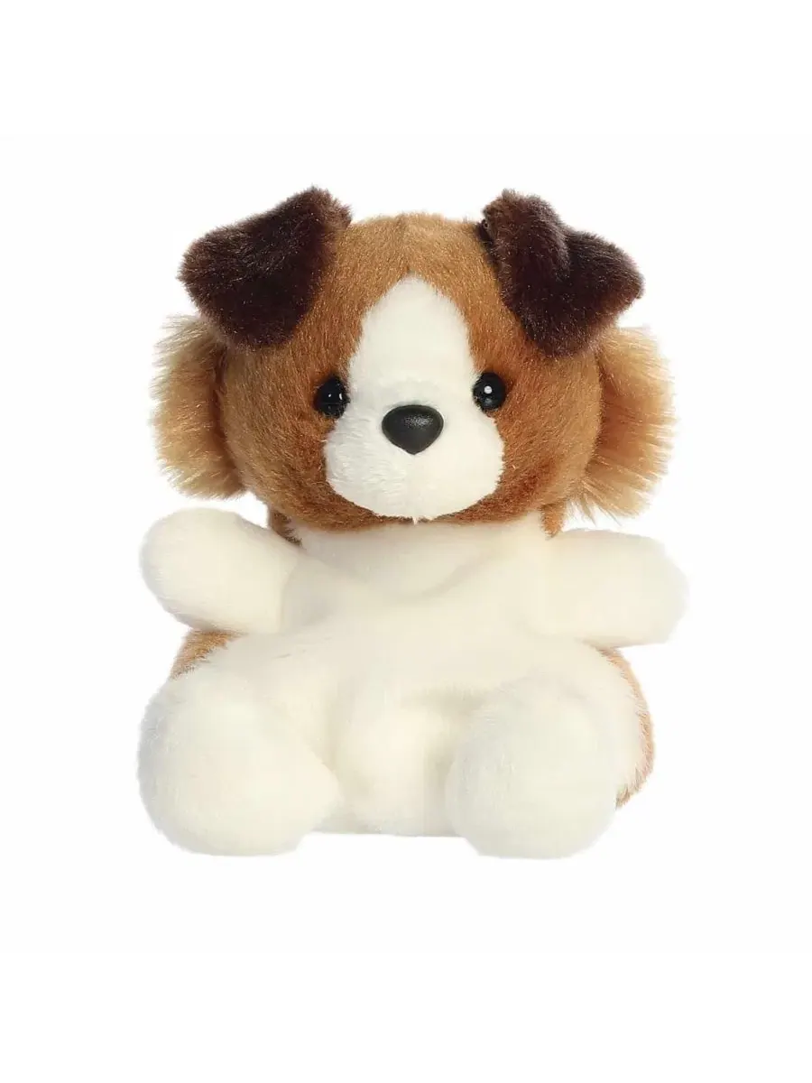 Миниатюрная плюшевая игрушка Mini Fia Sheltie Palm Pals, коричневая, 13 см Aurora