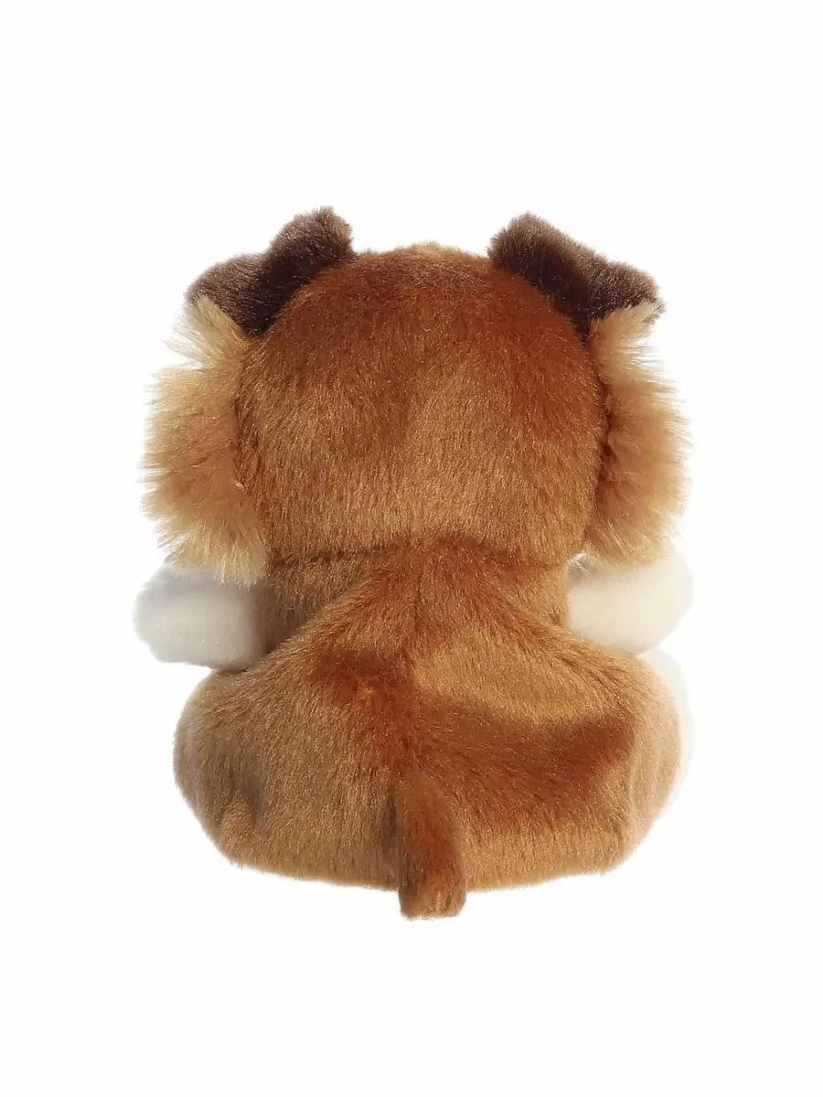 Миниатюрная плюшевая игрушка Mini Fia Sheltie Palm Pals, коричневая, 13 см Aurora — изображение 5 из 6, коричневый