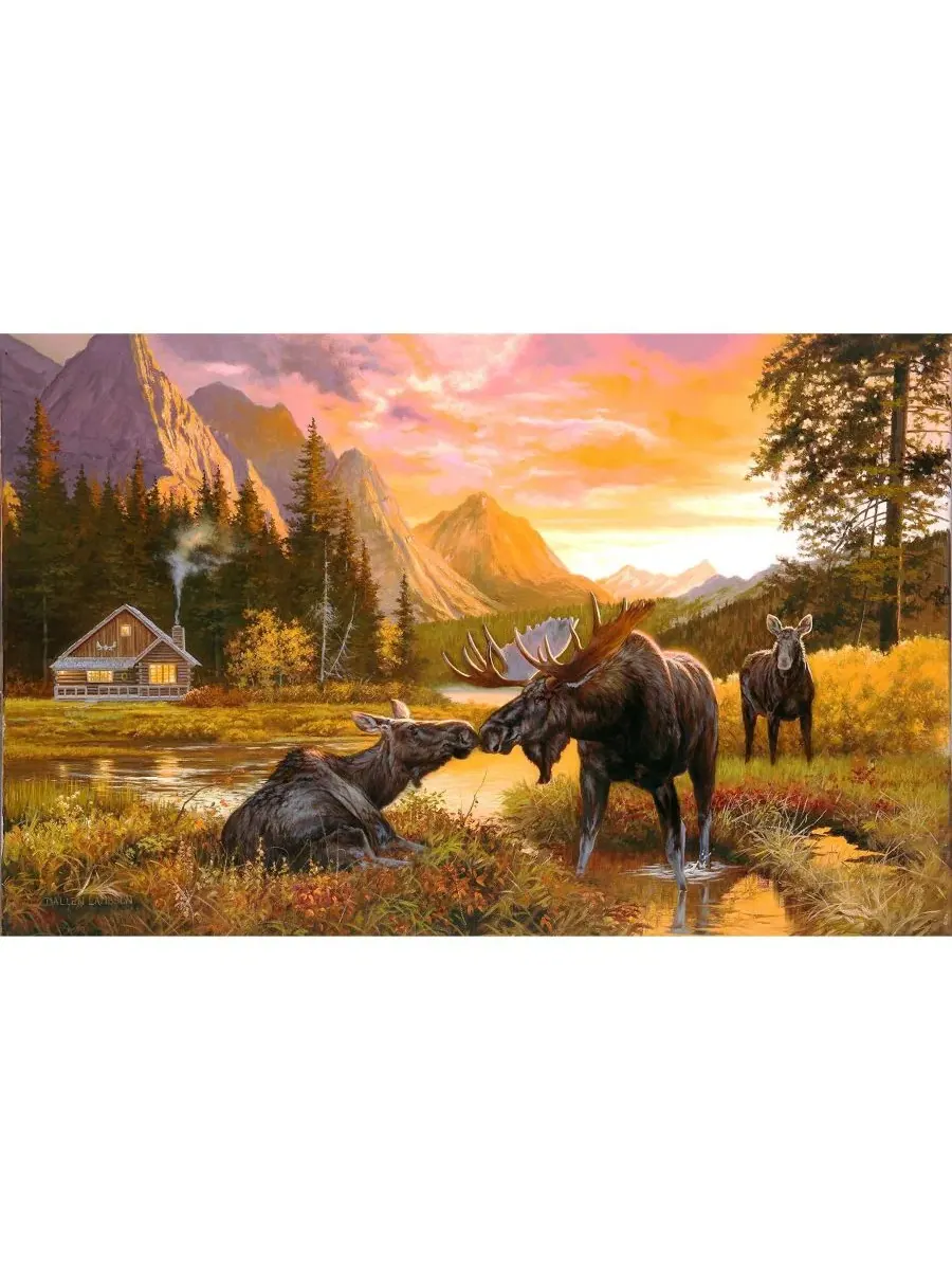 Пазл Wild Serenity из 550 деталей для взрослых Sunsout — изображение 4 из 5, нет цвета