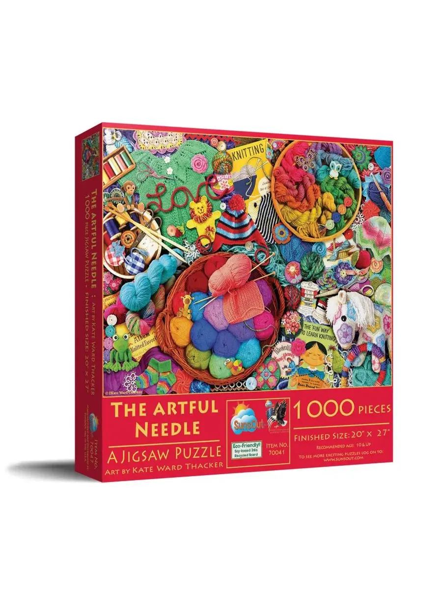 Пазл Artful Needle из 1000 деталей для взрослых Sunsout