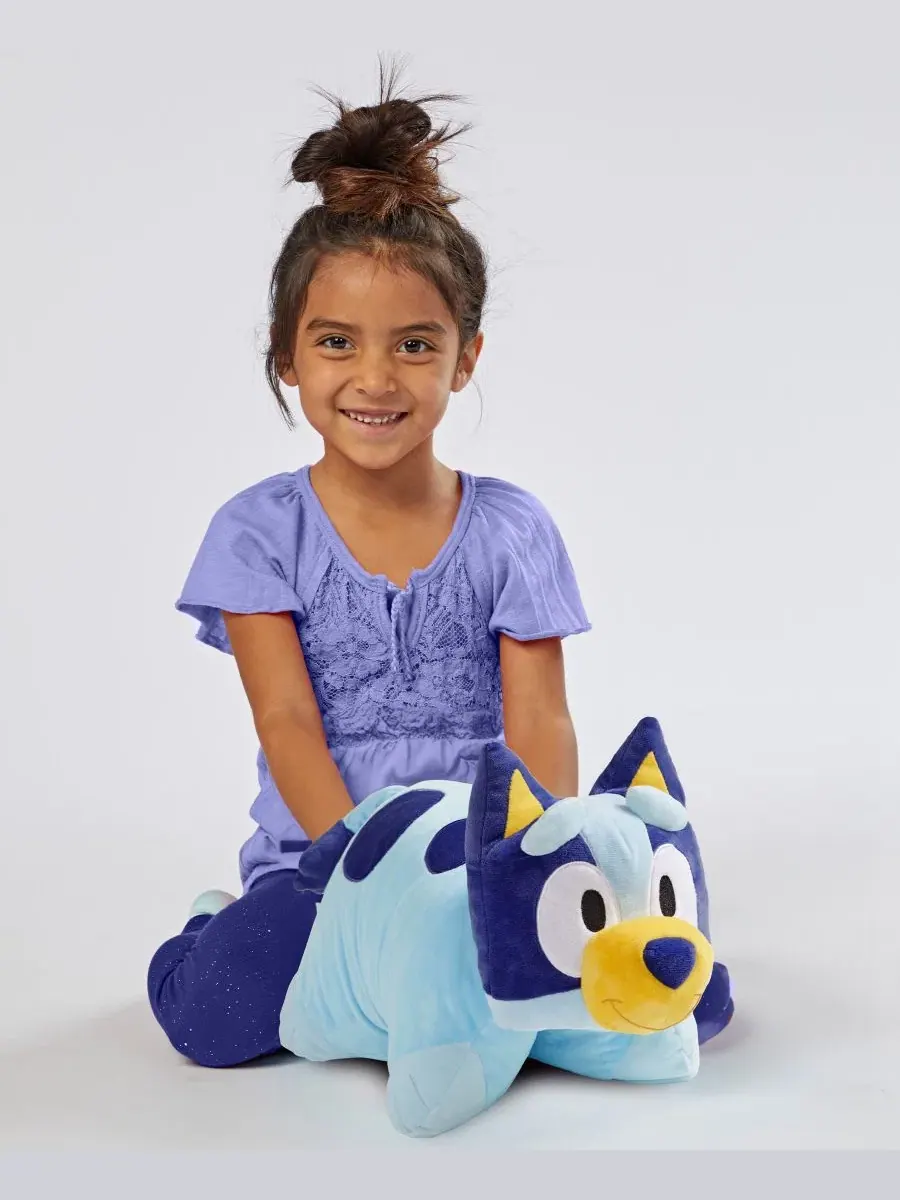 Мягкая игрушка-подушка Bluey Pillow Pet Pillow Pets — изображение 3 из 3, синий