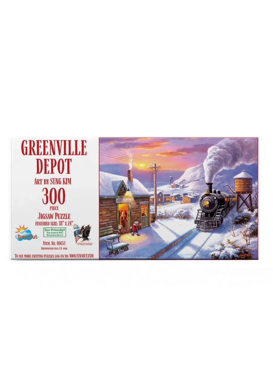 Пазл «Greenville Depot» из 300 деталей для взрослых Sunsout — изображение 2 из 5, нет цвета