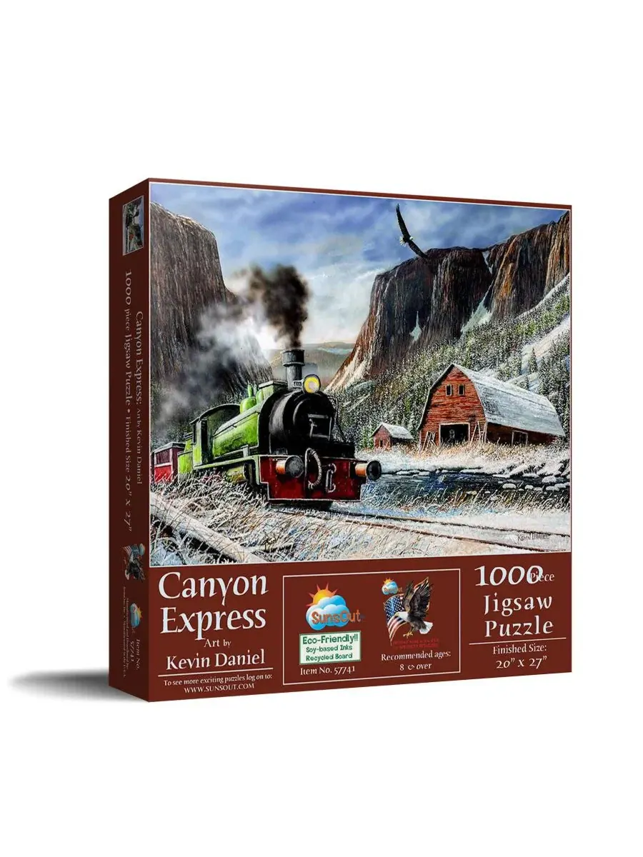 Пазл Canyon Express из 1000 деталей для взрослых Sunsout
