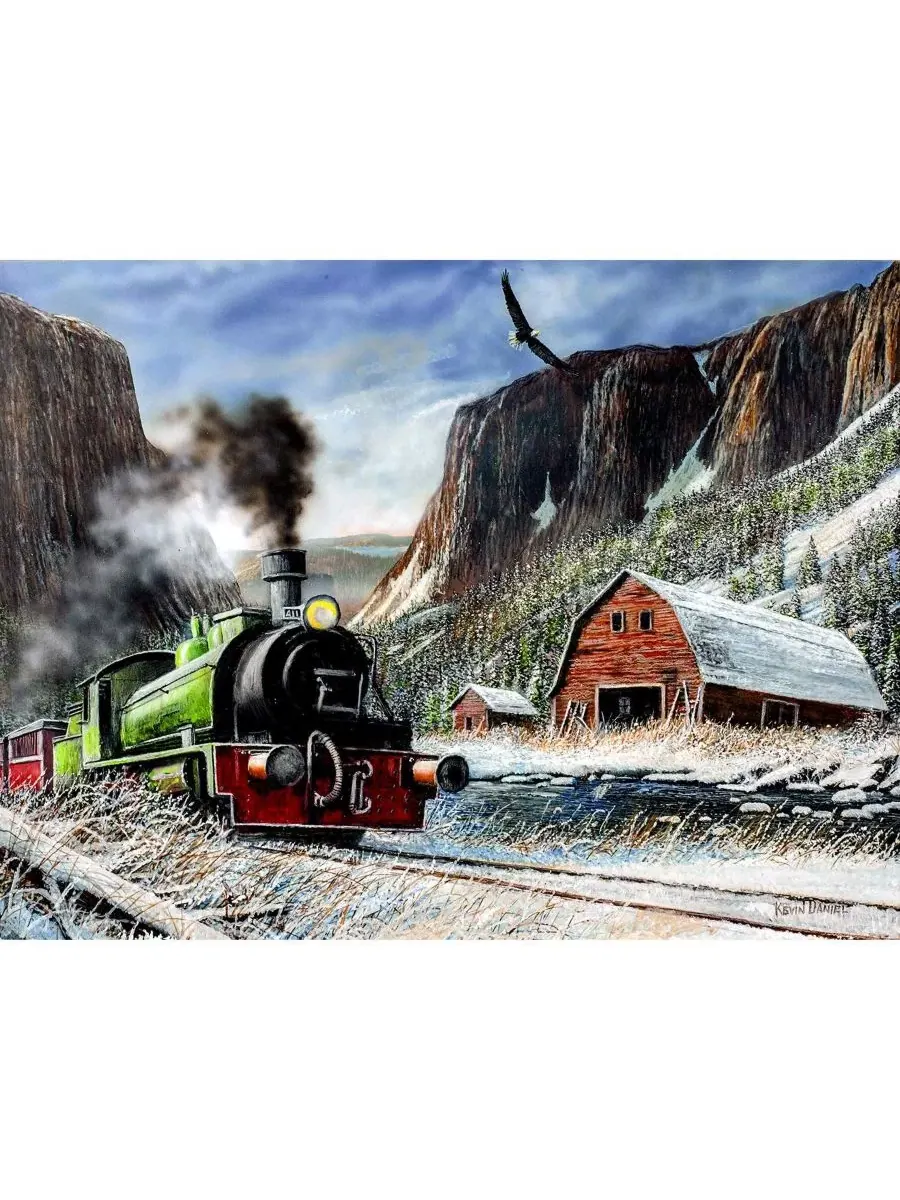 Пазл Canyon Express из 1000 деталей для взрослых Sunsout — изображение 3 из 5, нет цвета
