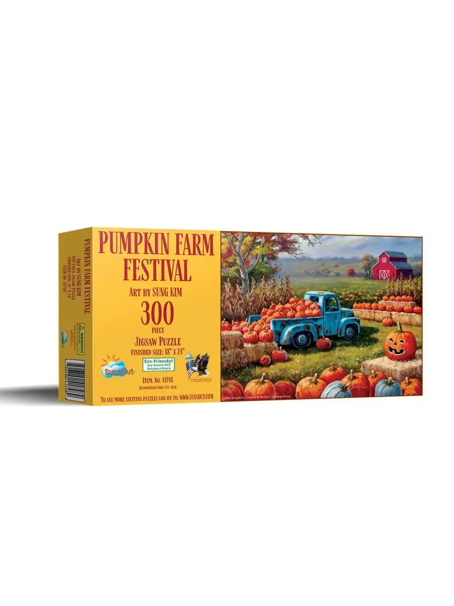 Пазл 300 элементов Pumpkin Farm Festival SunsOut
