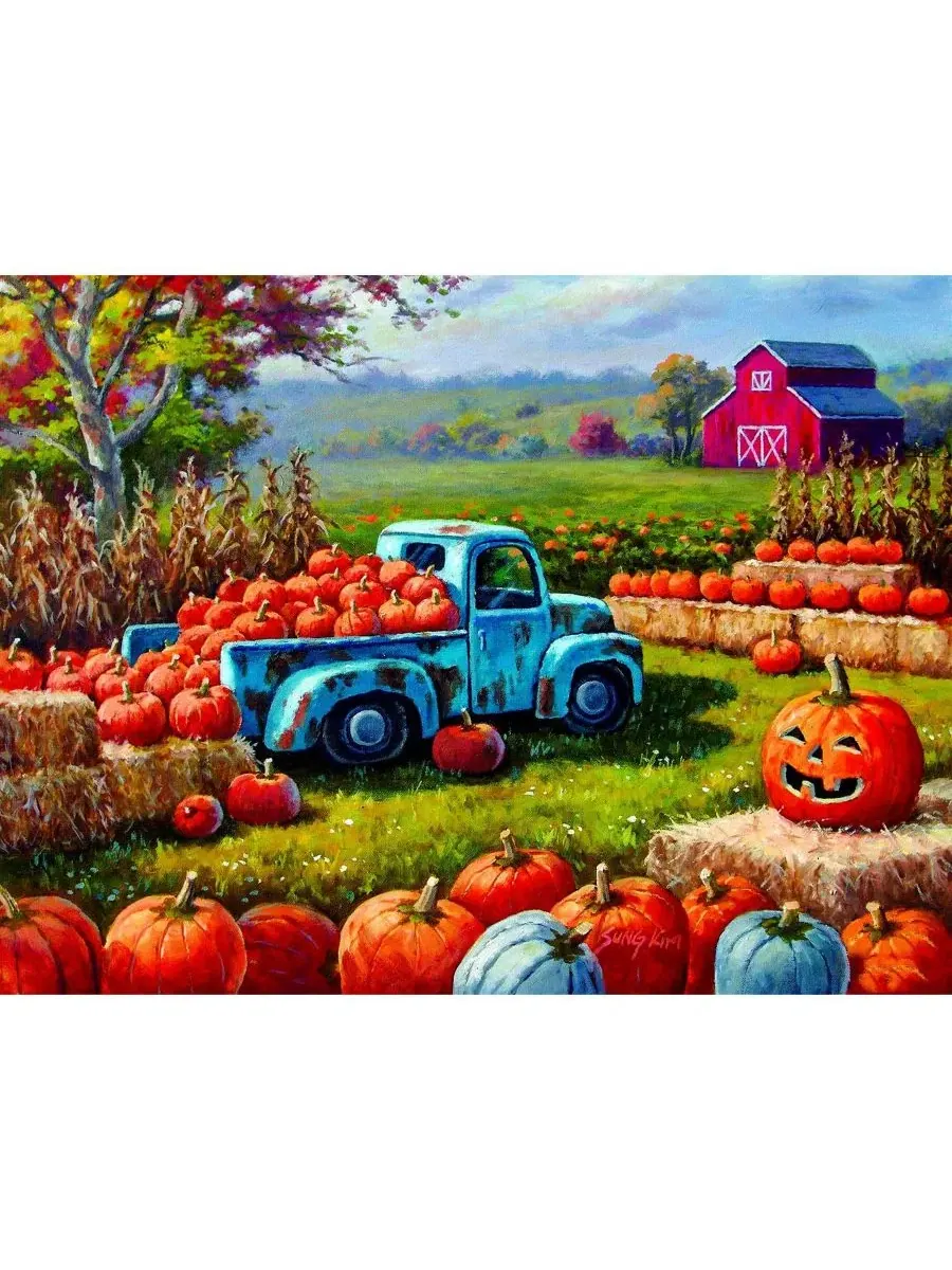 Пазл 300 элементов Pumpkin Farm Festival SunsOut — изображение 4 из 5, нет цвета