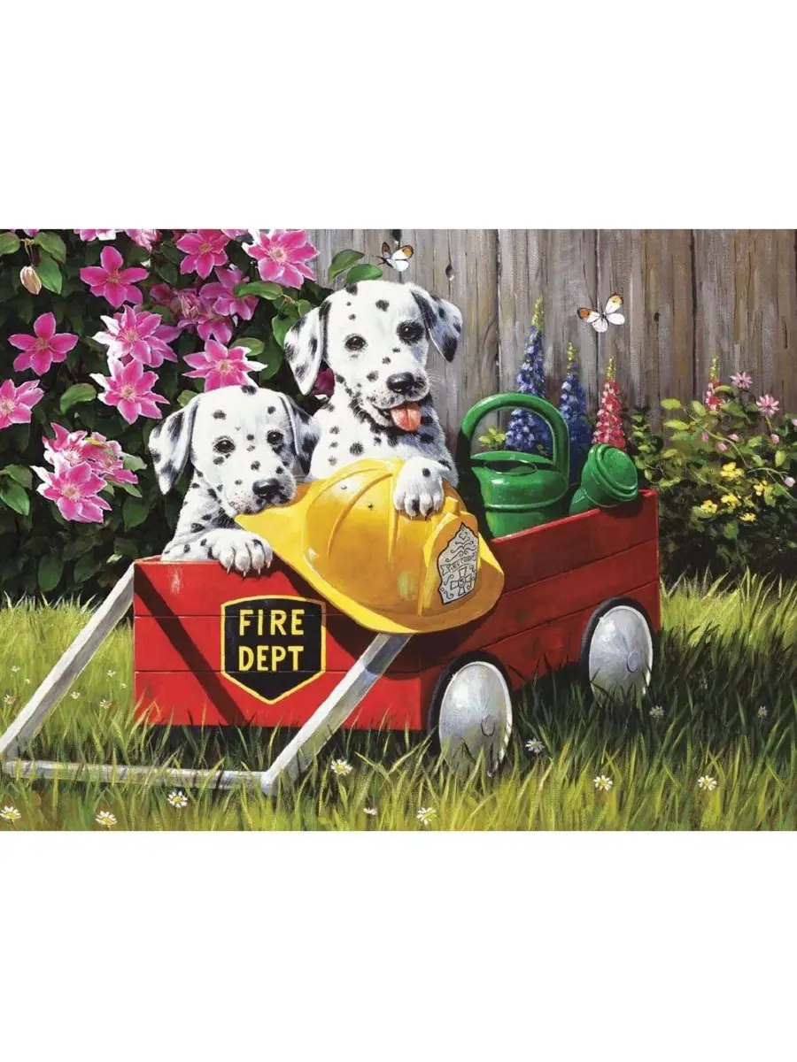 Пазл Fire Waggin' 500 элементов для взрослых SunsOut, 45,7 x 61 см — изображение 3 из 5, нет цвета