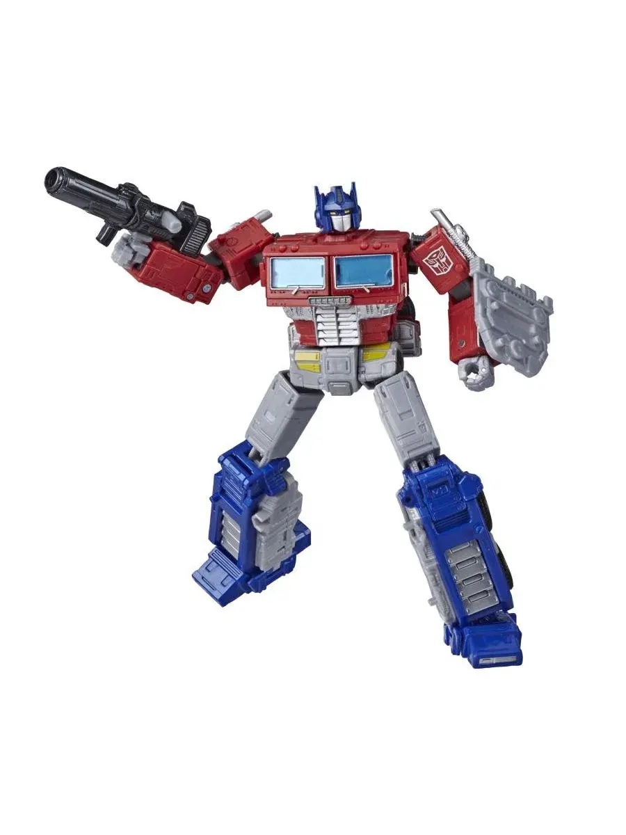 Робот с прицепом Оптимус Прайм, 18 см Transformers