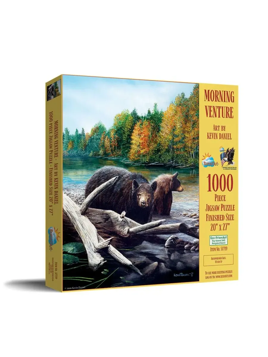 Пазл 1000 элементов Morning Venture, бренд SunsOut