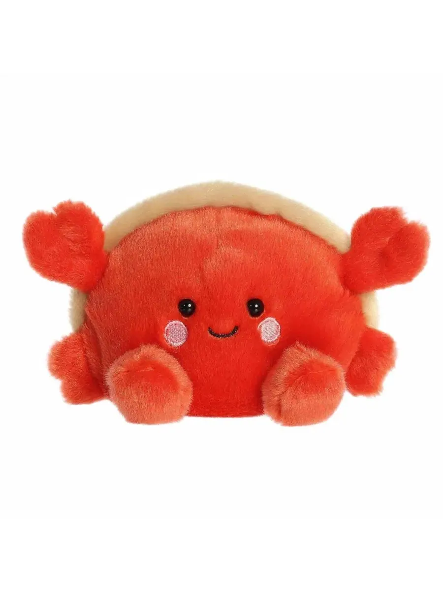 Миниатюрная плюшевая игрушка "Рак-отшельник" от Mini Tide, "Palm Pals", красная, 12,7 см Aurora