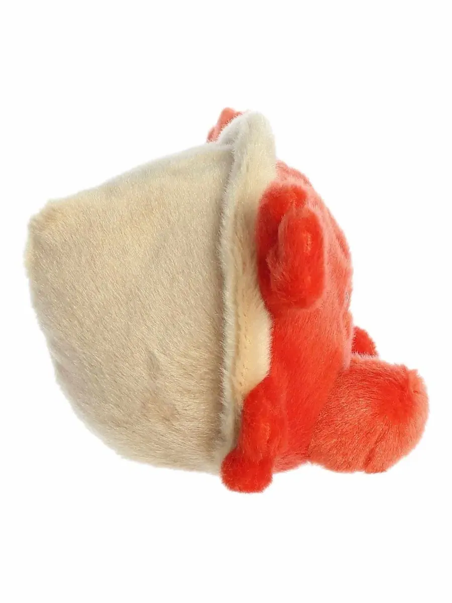 Миниатюрная плюшевая игрушка "Рак-отшельник" от Mini Tide, "Palm Pals", красная, 12,7 см Aurora — изображение 4 из 5, красный