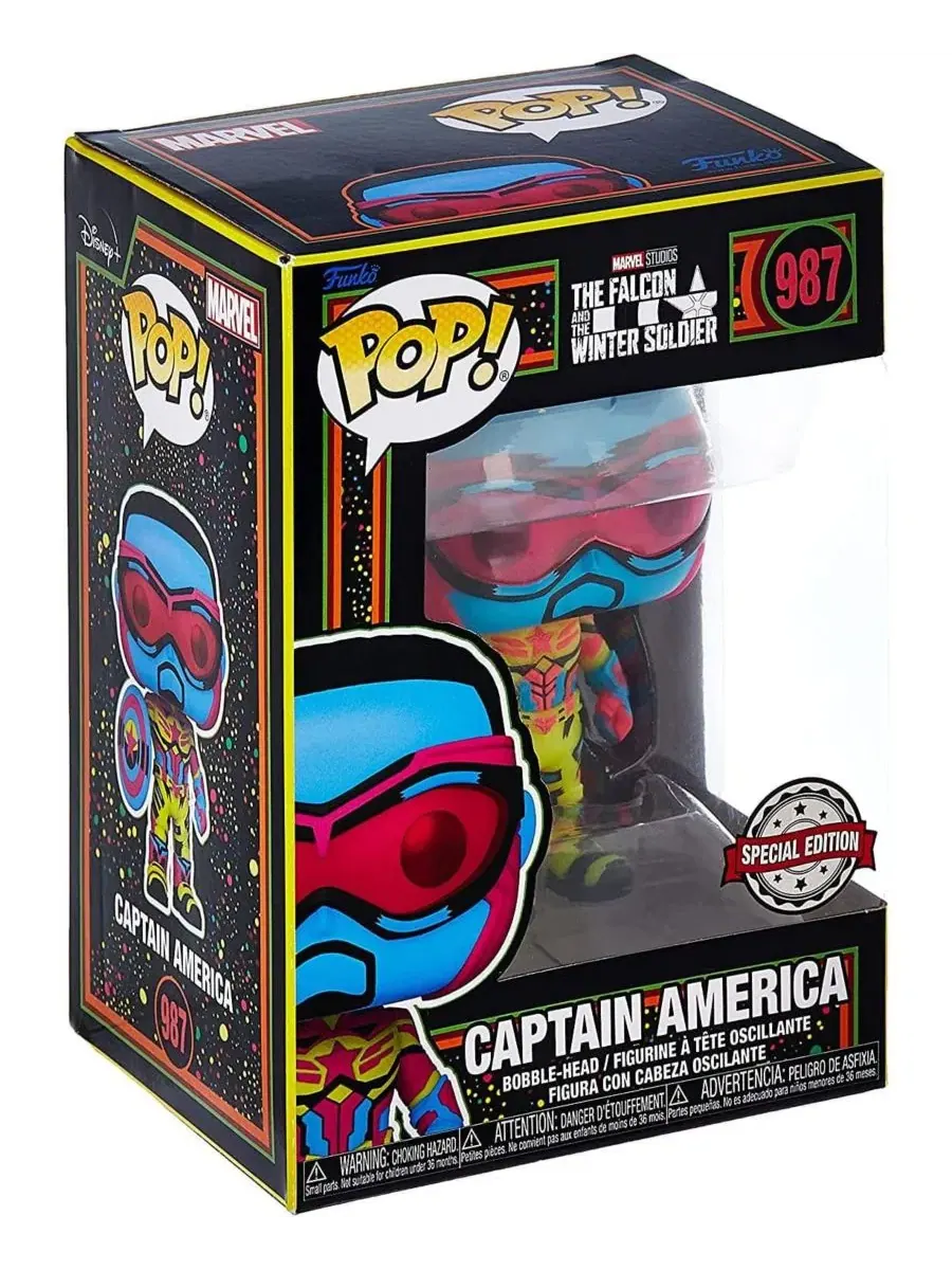 Фигурка Marvel Сокол и Зимний Солдат POP Vinyl Funko — изображение 2 из 3, нет цвета