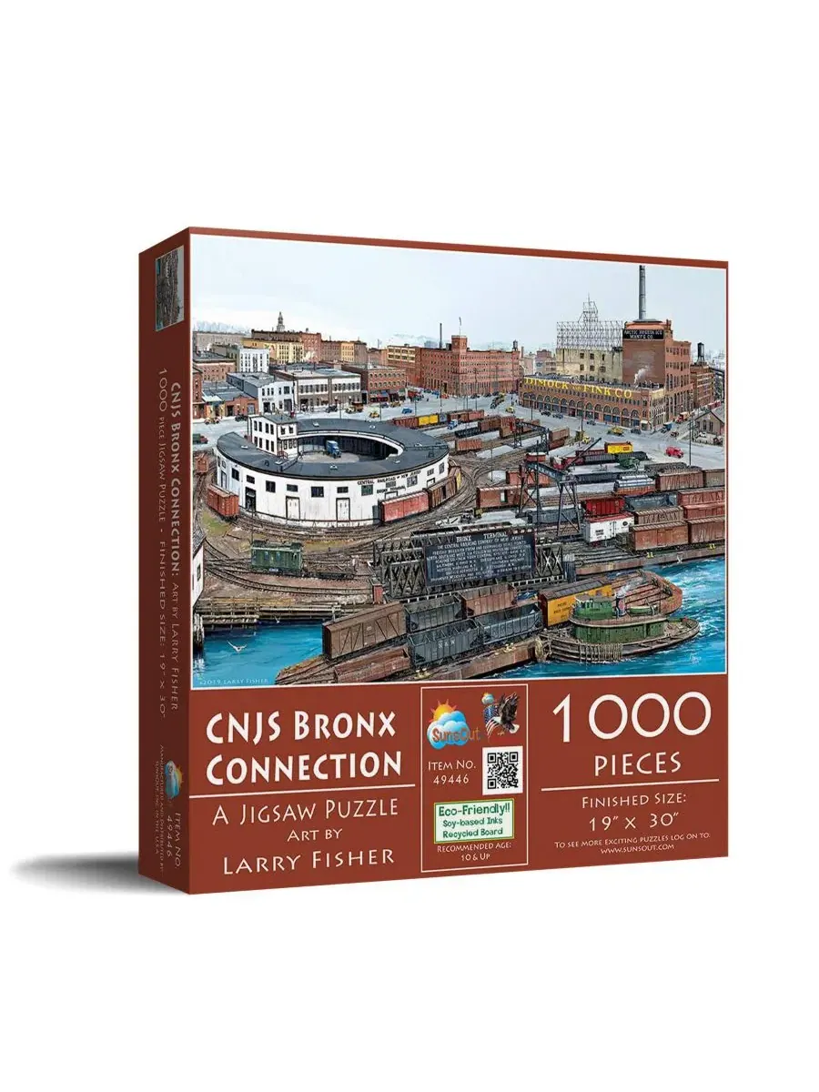 Пазл CNJX Bronx Connection из 1000 деталей для взрослых Sunsout