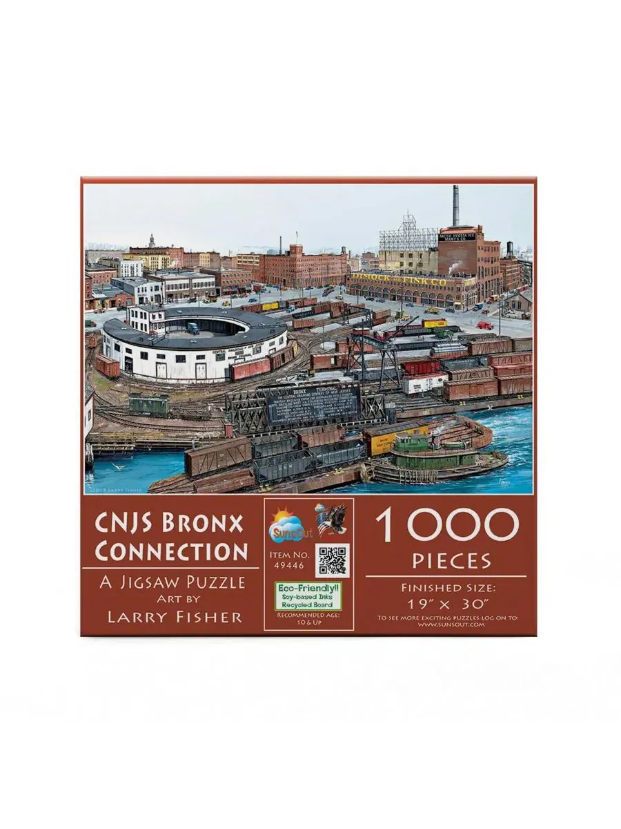 Пазл CNJX Bronx Connection из 1000 деталей для взрослых Sunsout — изображение 2 из 5, нет цвета