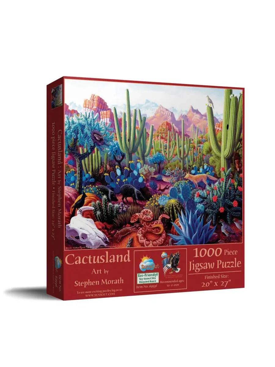Пазл Cactusland 1000 элементов SunsOut