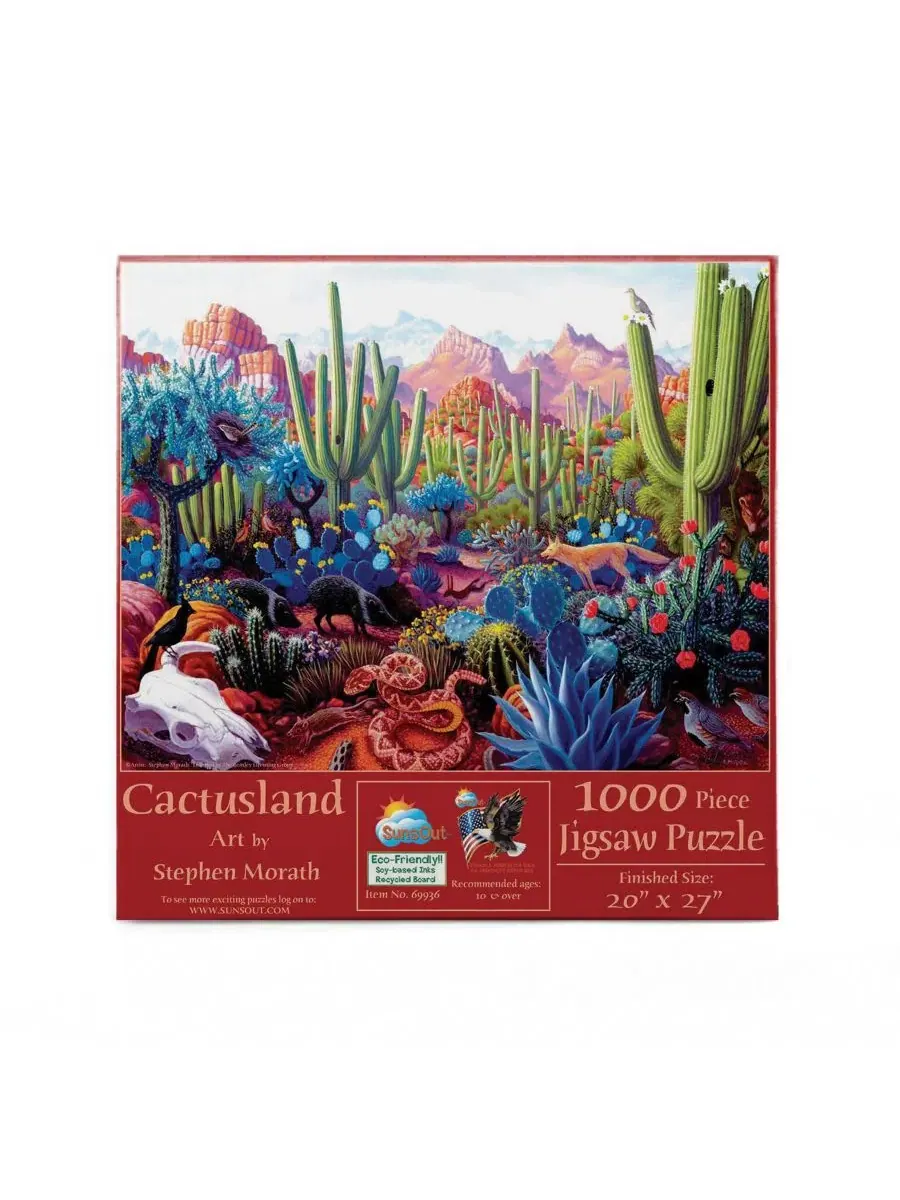 Пазл Cactusland 1000 элементов SunsOut — изображение 2 из 5, нет цвета