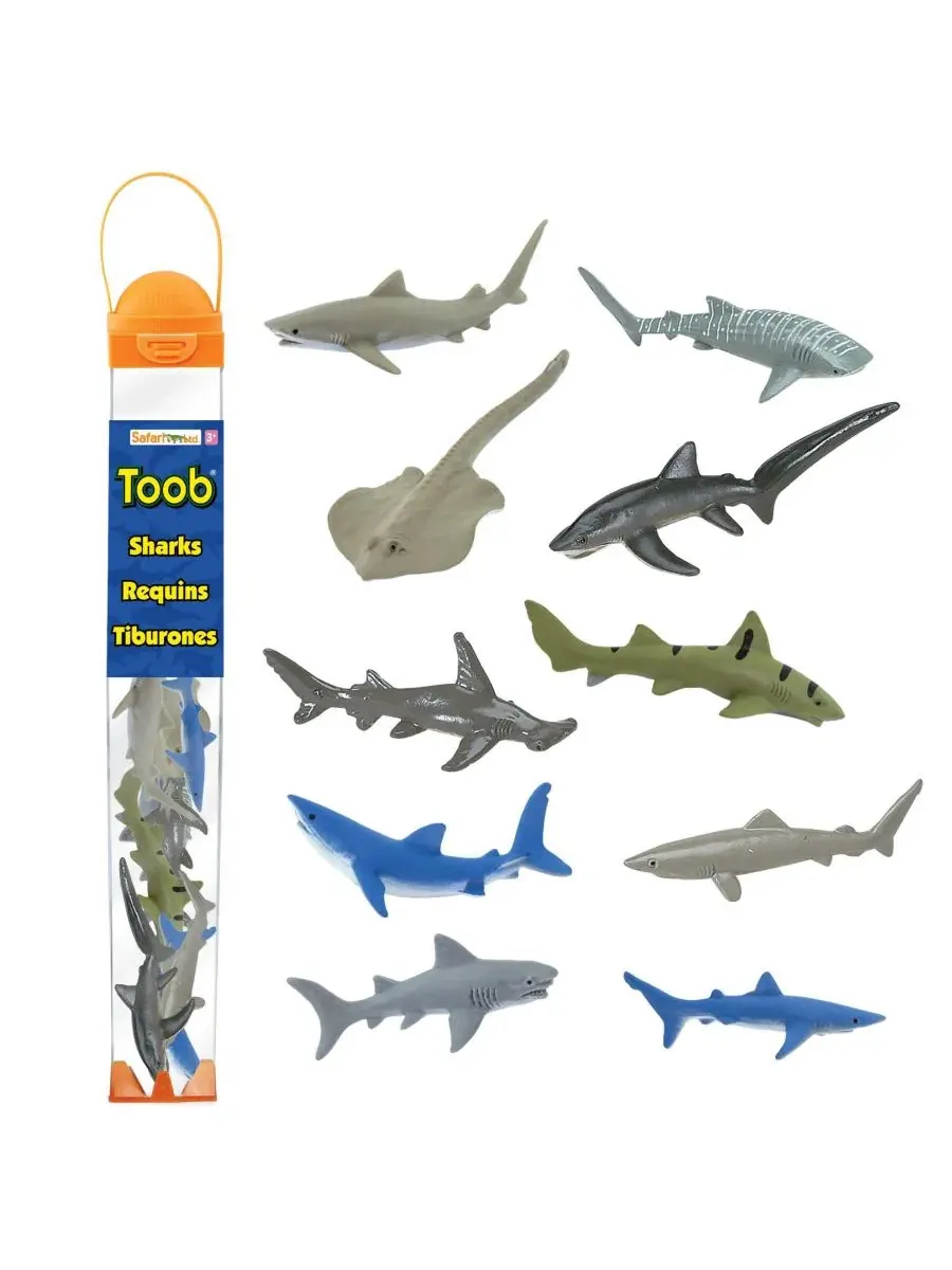 Набор фигурок акул с моделями Ocean's Depths Safari Ltd.