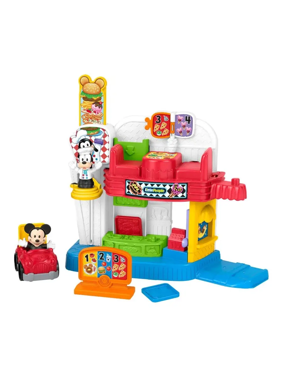 Игровой набор «Mickey and Goofy Silly Sounds Diner» с фигурками Fisher Price