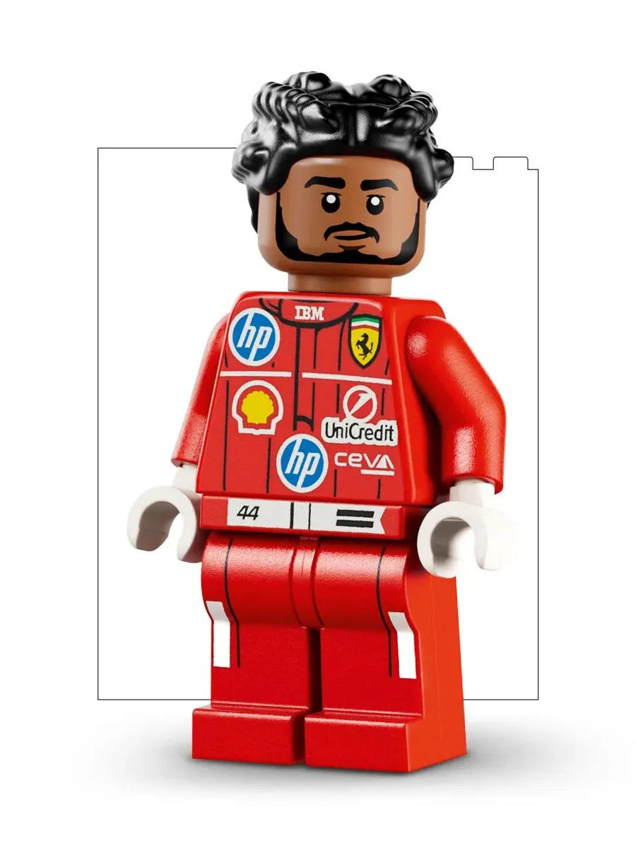 Конструктор LEGO Editions Scuderia Ferrari HP Lewis Hamilton Helmet 43022, 884 детали — изображение 3 из 6, нет цвета