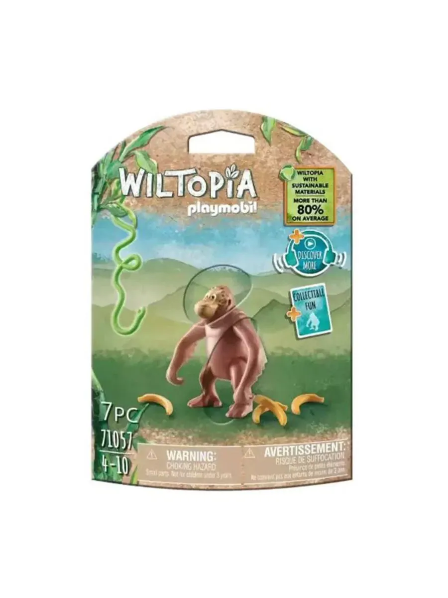 Игровой набор с орангутаном Wiltopia 71057 PLAYMOBIL
