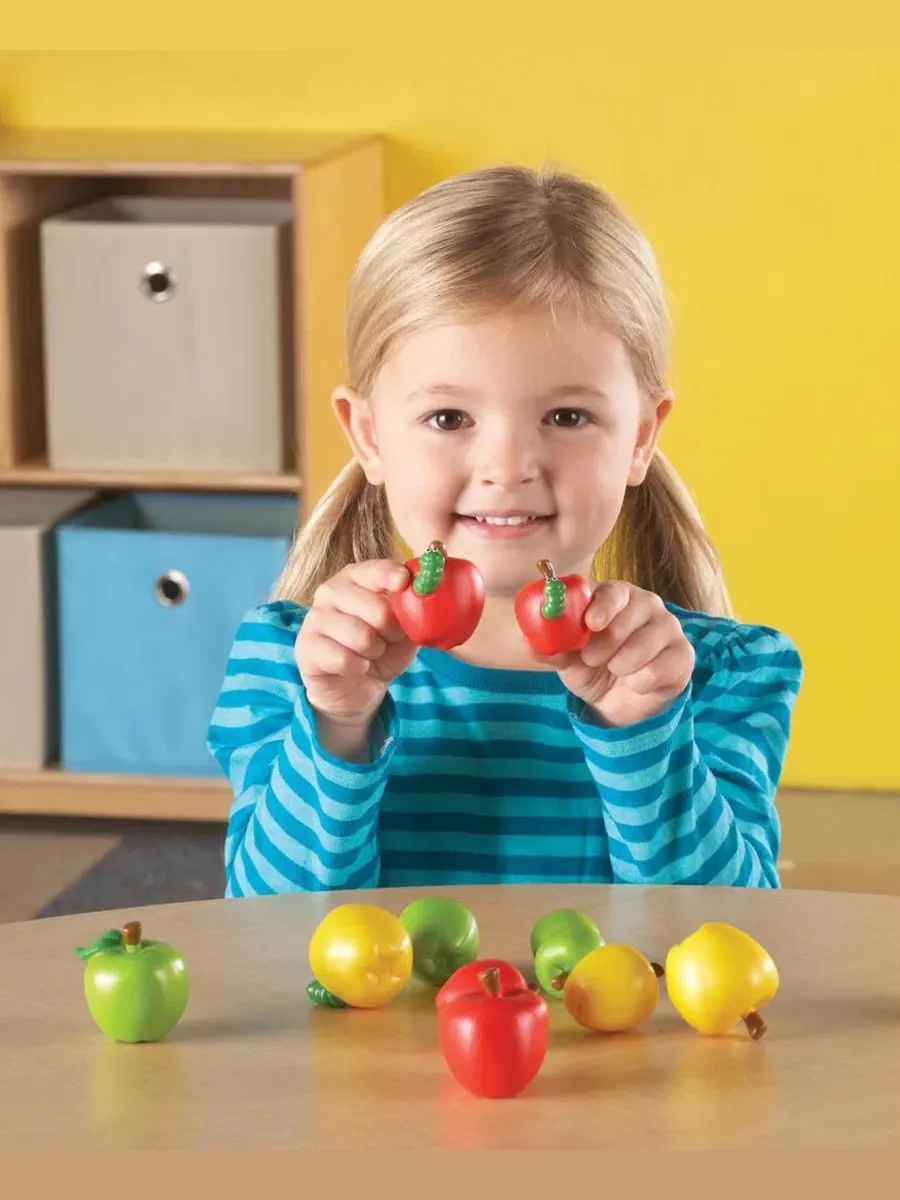 Набор яблок для сортировки Attribute Apples Learning Resources — изображение 3 из 5, мульти