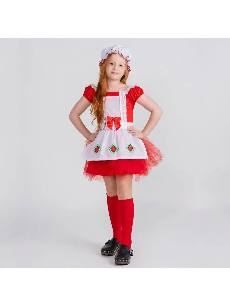 Детский костюм балерины «Клубника» Dress Up America