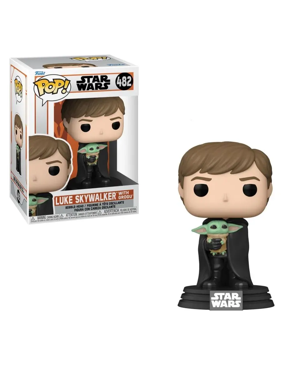 Набор коллекционных фигурок Funko по мотивам «Звездных войн: Мандалорец» из гипса, 3 штуки Lissi — изображение 3 из 7, мульти