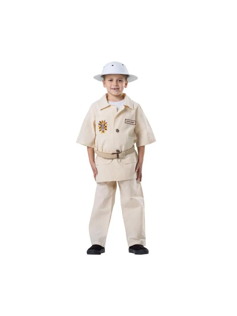 Детский костюм исследователя сафари Dress Up America