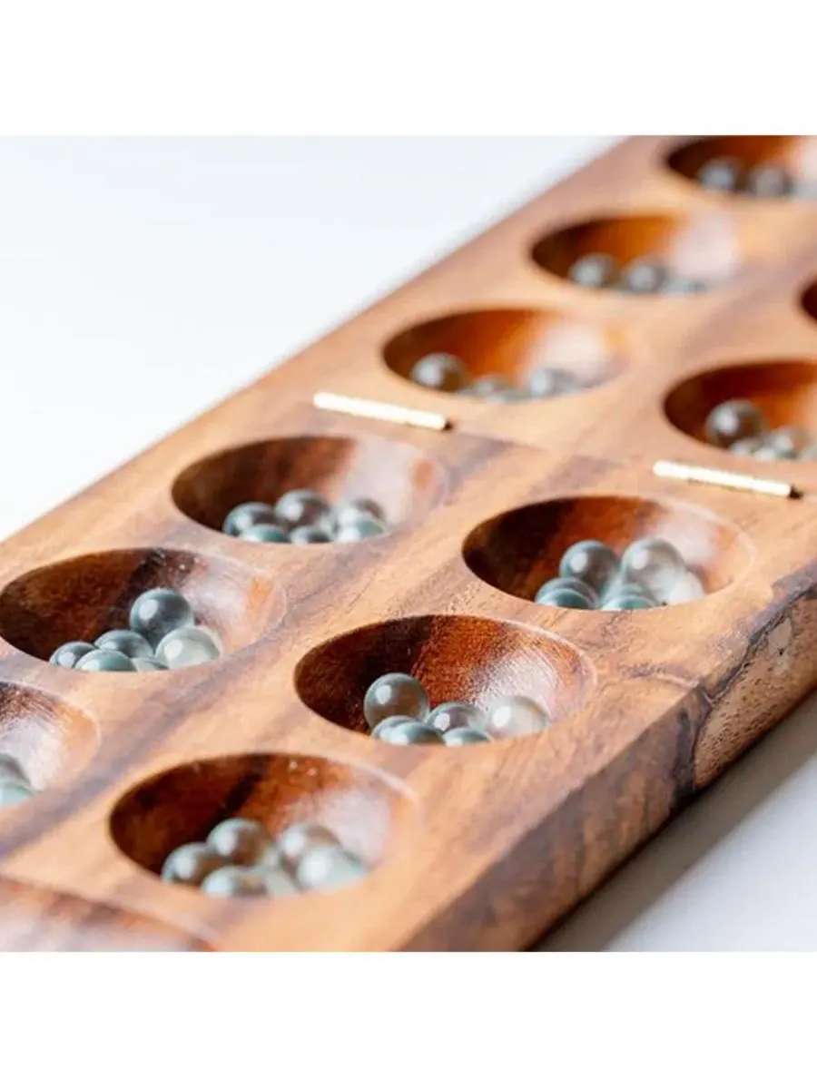 Настольная игра манкала Thai Mancala Set Verve Culture — изображение 2 из 5, нет цвета