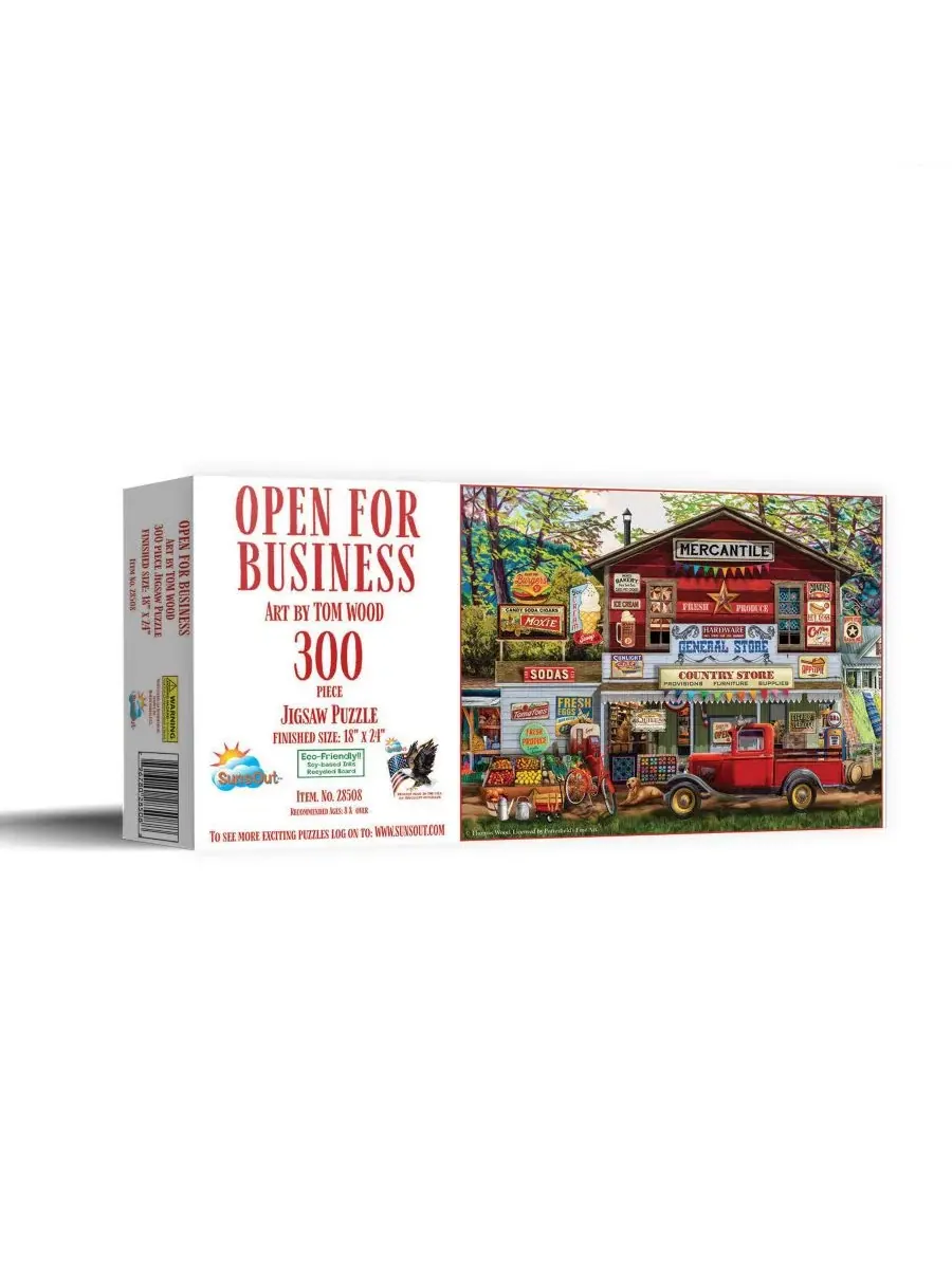 Пазл 300 деталей Open for Business SunsOut