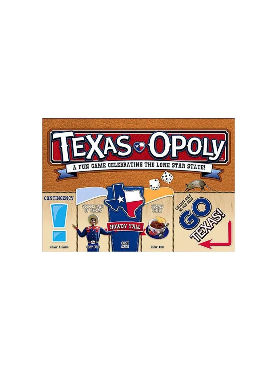 Настольная игра Texas-Opoly Late for the Sky — изображение 2 из 3, мульти