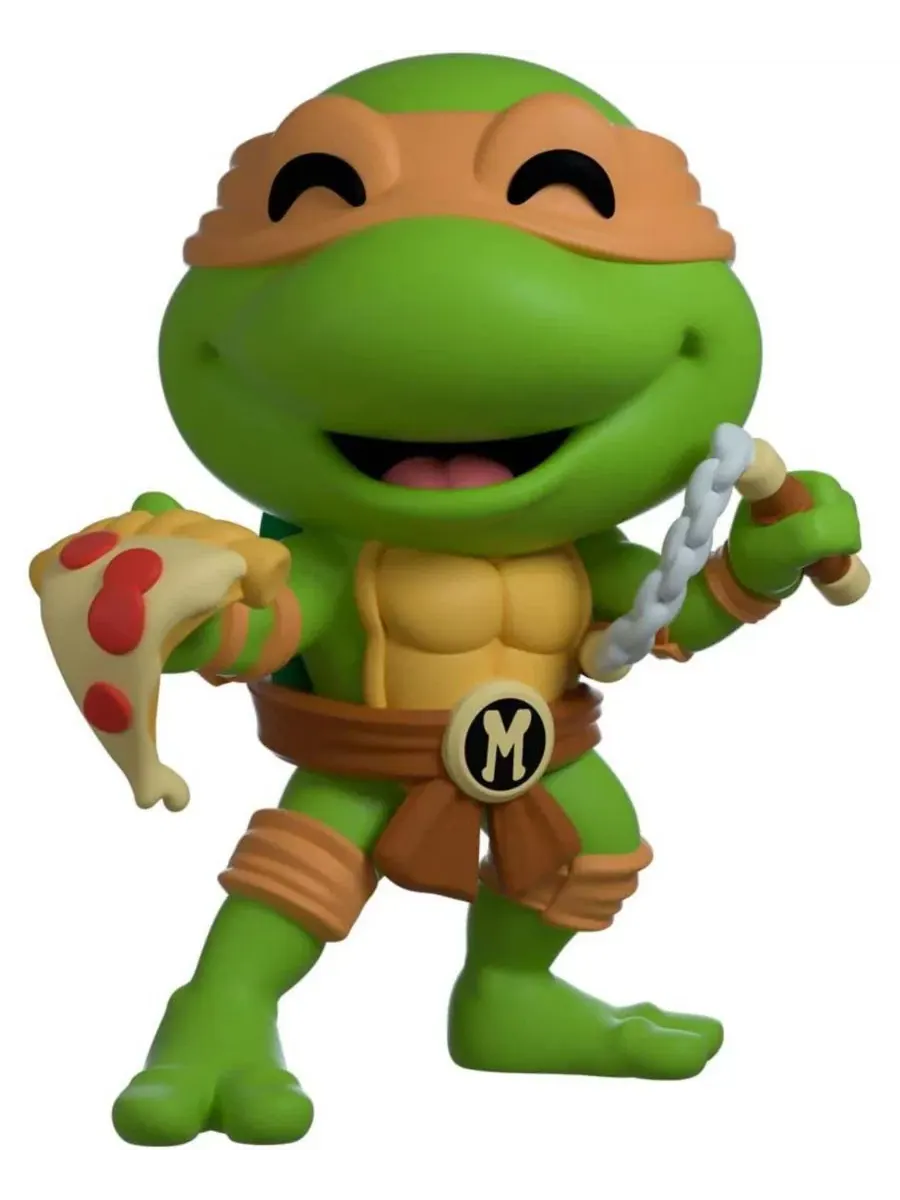 Коллекция фигурок Черепашек-ниндзя [Микеланджело] Виниловая фигурка TMNT №2 Youtooz — изображение 3 из 6, нет цвета