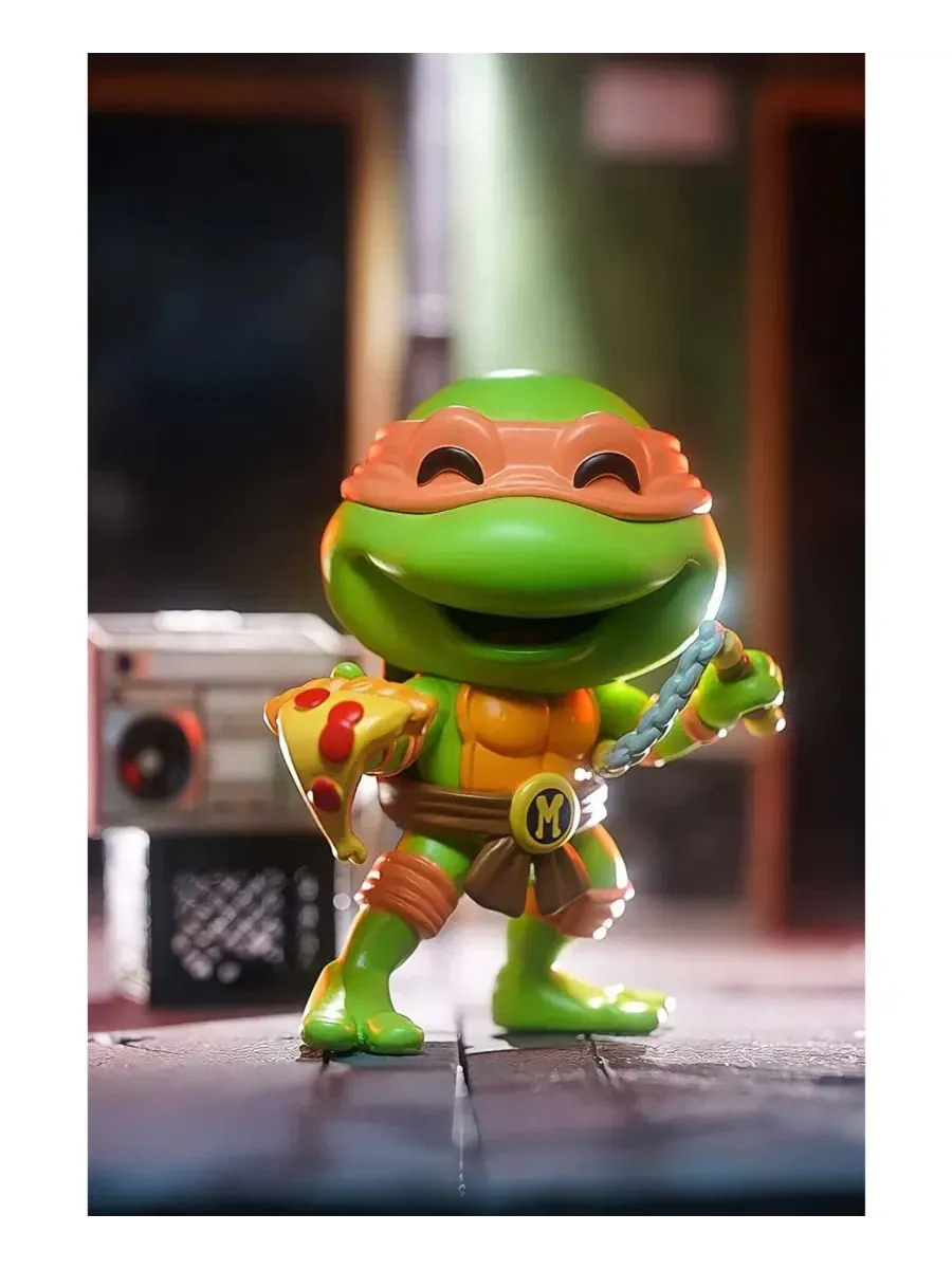 Коллекция фигурок Черепашек-ниндзя [Микеланджело] Виниловая фигурка TMNT №2 Youtooz — изображение 6 из 6, нет цвета