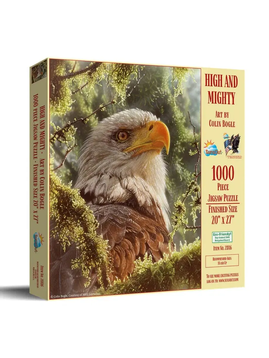 Пазл High and Mighty из 1000 деталей для взрослых Sunsout