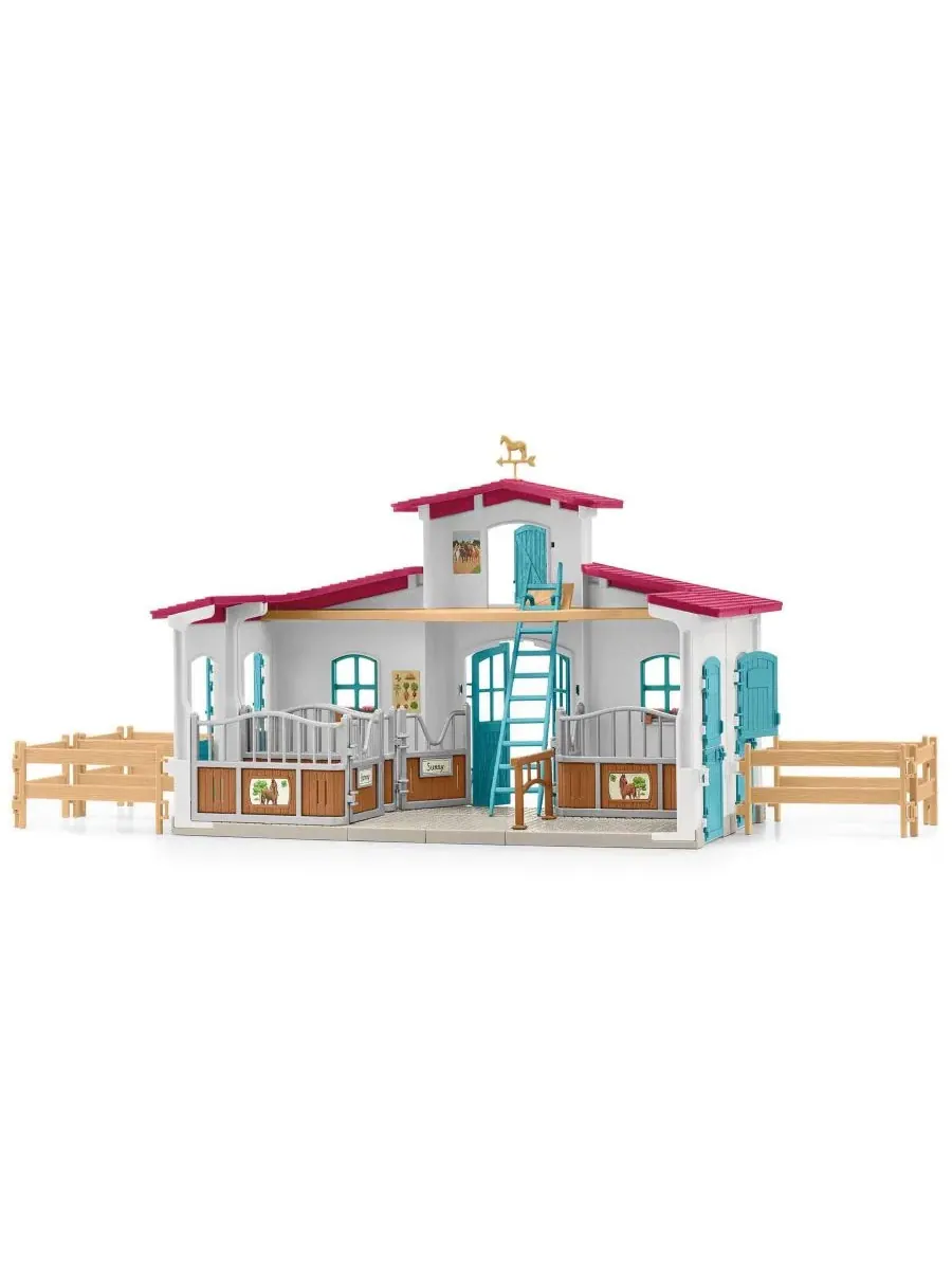 Игровой набор «Конный клуб, конный центр Лейксайд» Schleich — изображение 8 из 9, мульти