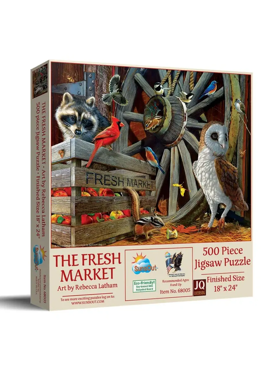 Пазл 500 деталей «The Fresh Market» SunsOut