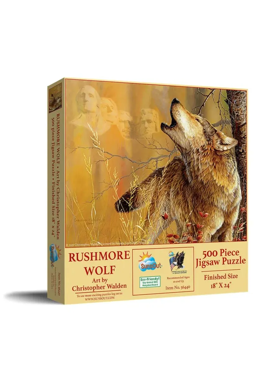 Пазл Rushmore Wolf 500 элементов SunsOut