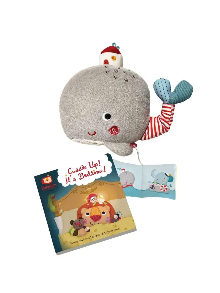Набор «Книжка для чтения перед сном Вильма Кит и плюшевая игрушка» Bababoo And Friends